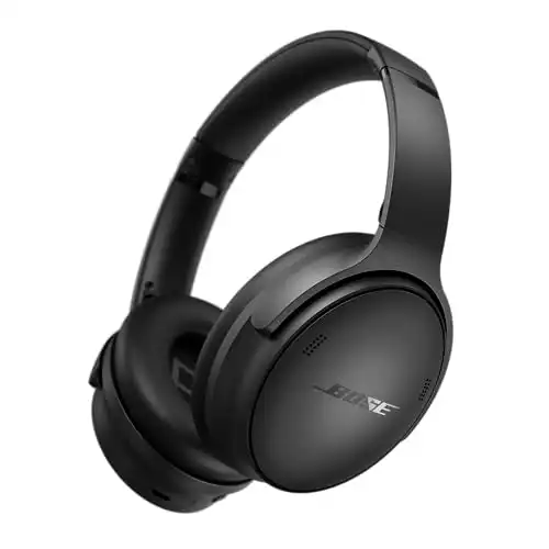 Bose QuietComfort Wireless Noise Cancelling Headphones, Bluetooth Over Ear Headphones with Up To 24 Hours of Battery Life